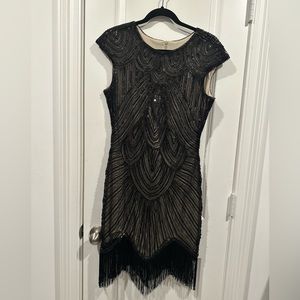 Great Gatsby themed cocktail dress